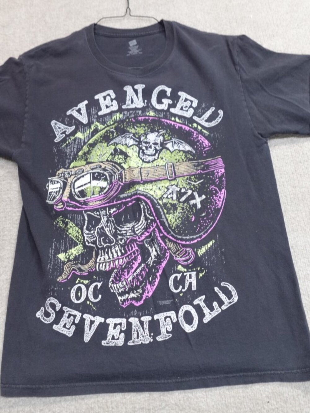 Avenged Sevenfold Shirt Medium Black 2012 OC CA